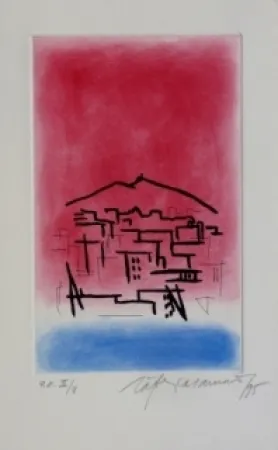 Água-Forte E Água-Tinta Ràfols Casamada - Composition 4