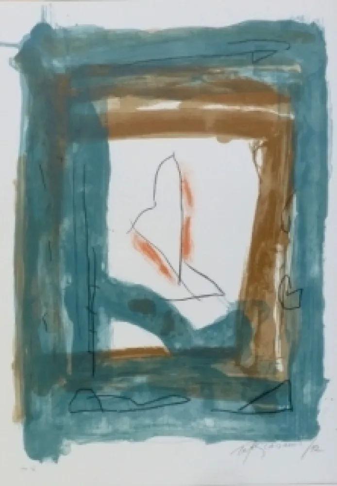 Litografia Ràfols Casamada - Composition 45