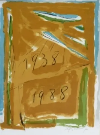 Litografia Ràfols Casamada - Composition 54