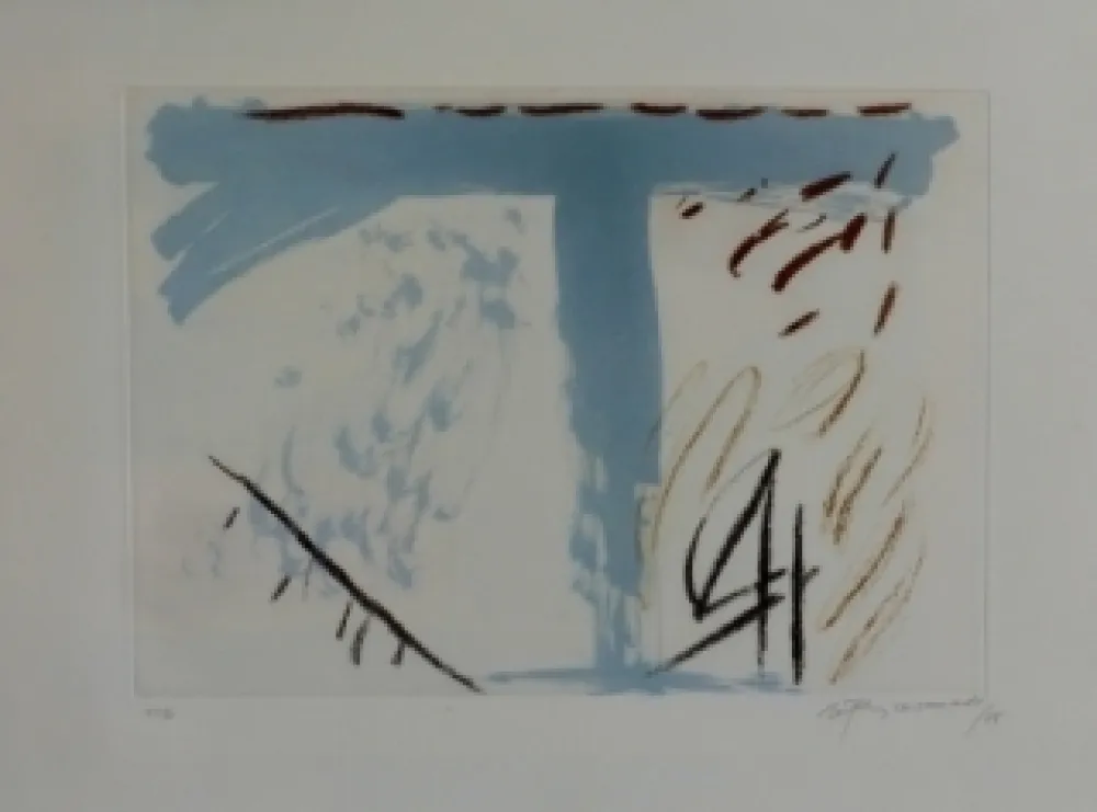 Água-Forte E Água-Tinta Ràfols Casamada - Composition 58