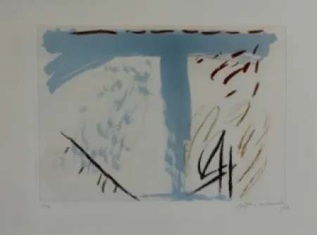 Água-Forte E Água-Tinta Ràfols Casamada - Composition 58