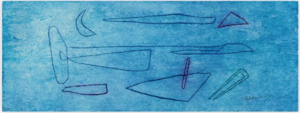 Água-Forte E Água-Tinta Ràfols Casamada - Del Mar I