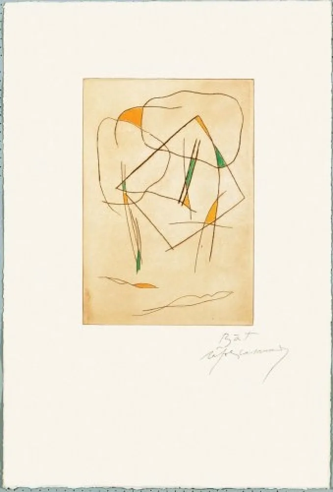 Gravura Ràfols Casamada - El bosc -6