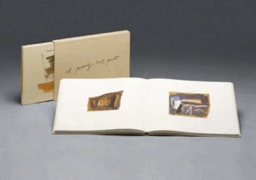 Gravura Ràfols Casamada - El passeig del poeta