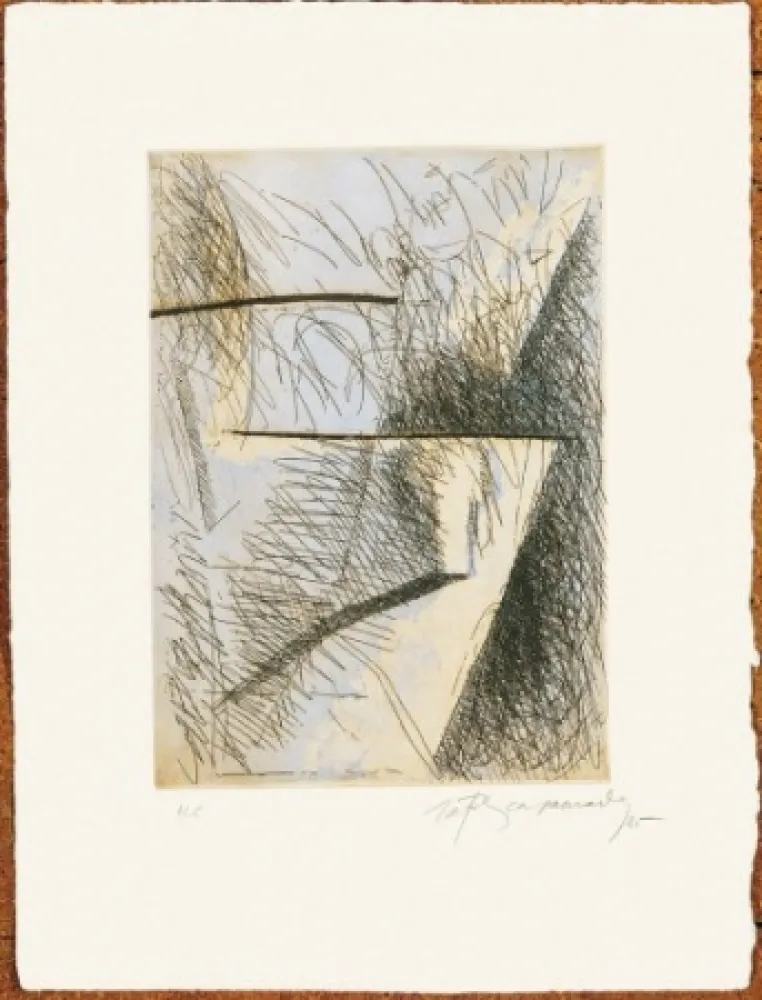 Gravura Ràfols Casamada - Estrats-1	 