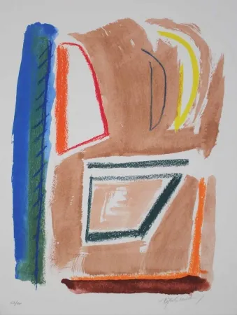 Litografia Ràfols Casamada - Estructures 1