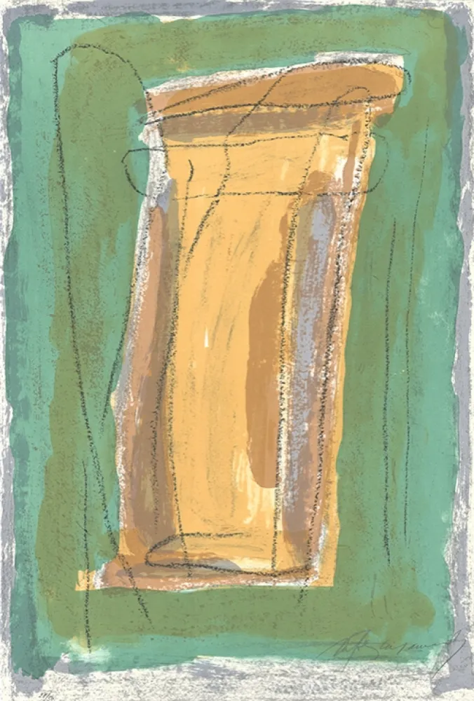 Litografia Ràfols Casamada - La tardor 3 / Autumn 3