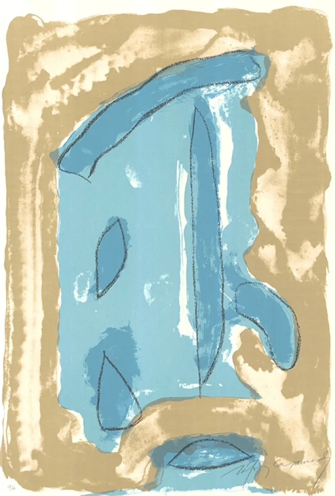 Litografia Ràfols Casamada - La Tardor 5 / Autumn 5