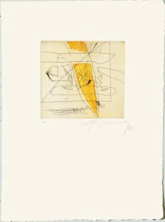 Gravura Ràfols Casamada - Les hores-3