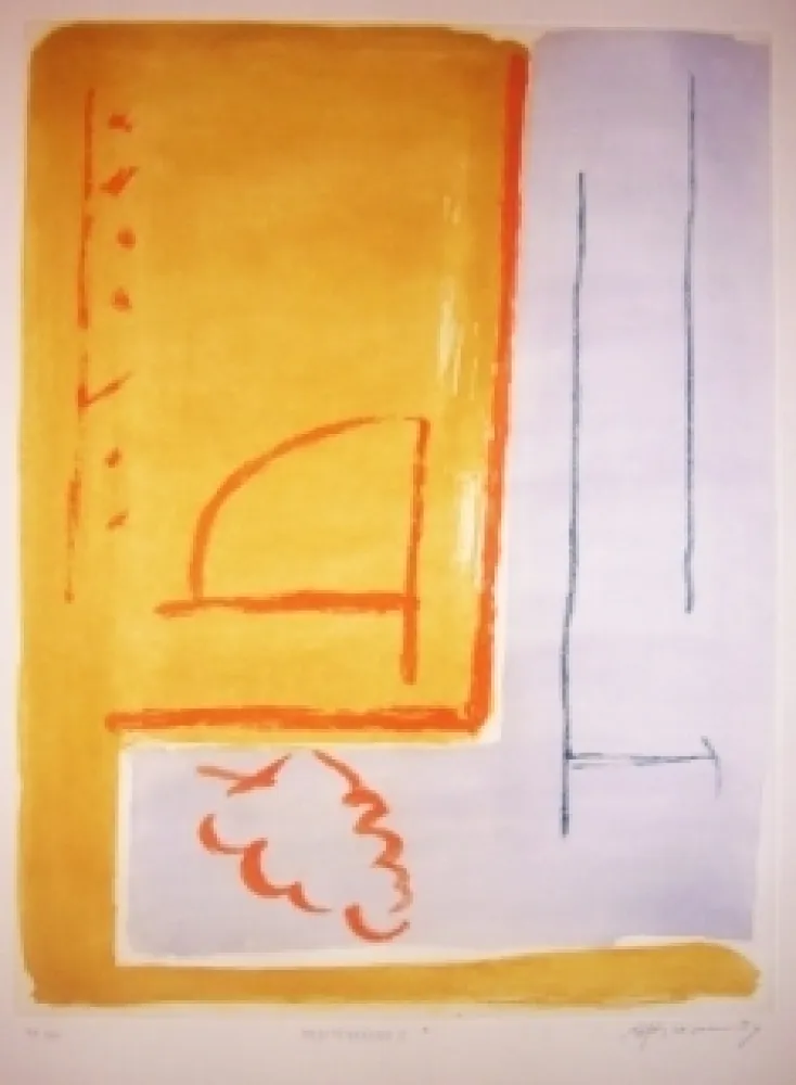 Água-Tinta Ràfols Casamada - Mediterraneo II