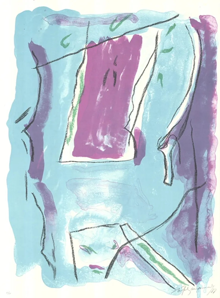 Litografia Ràfols Casamada - Parc-4