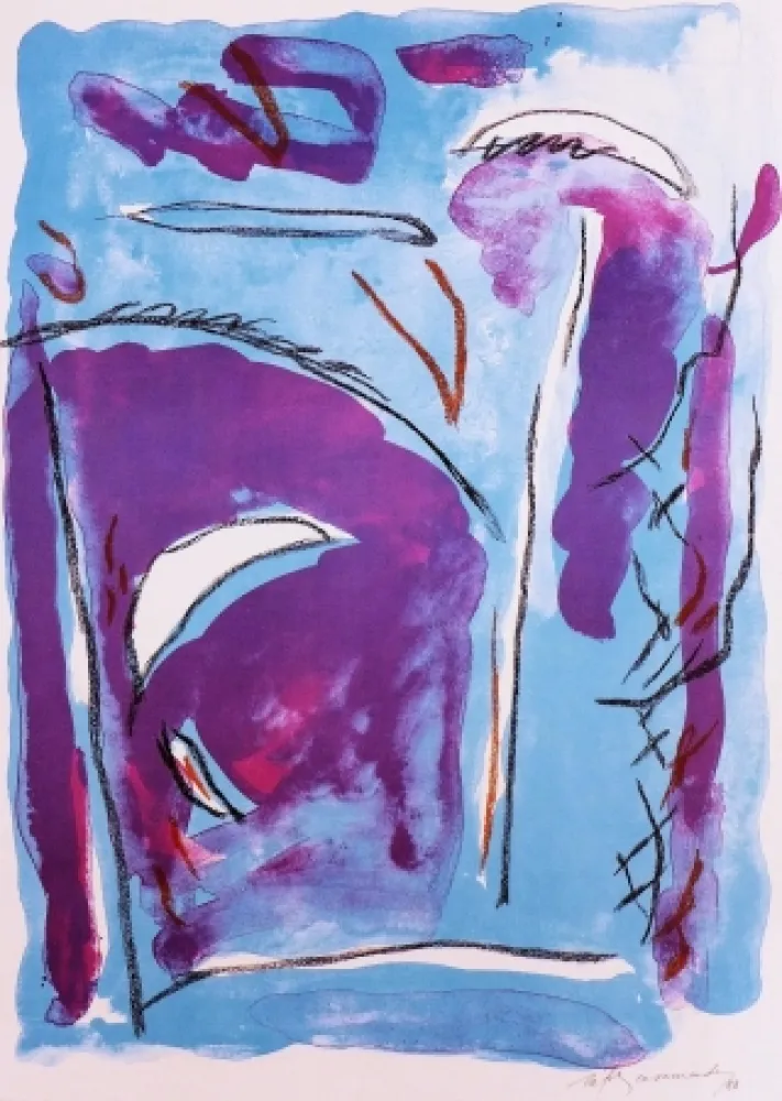 Litografia Ràfols Casamada - Parc-5	