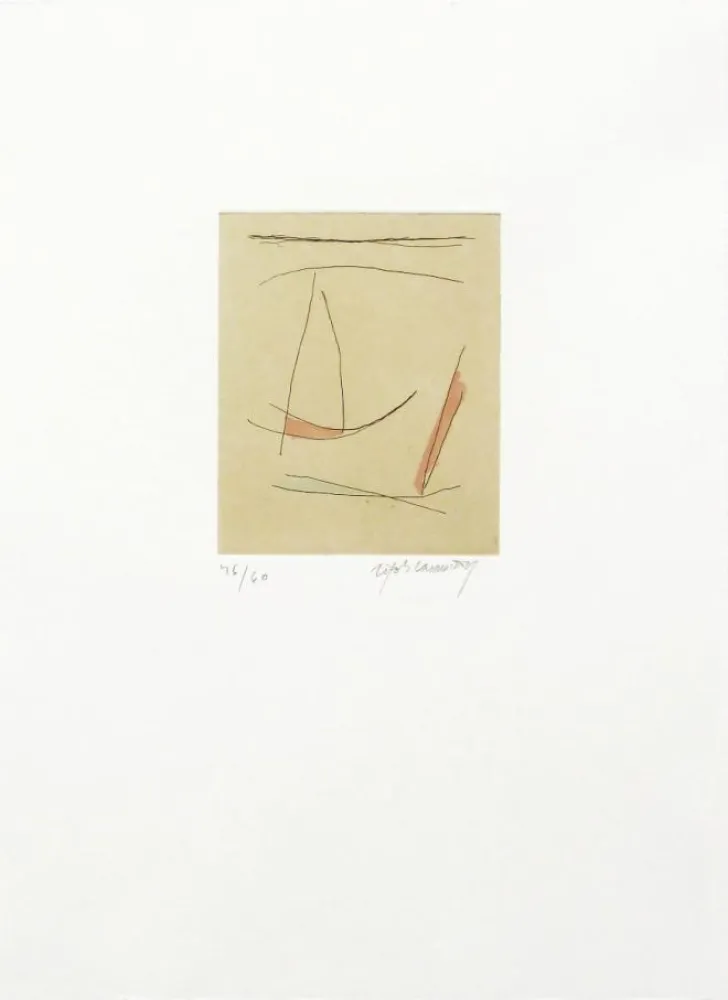 Gravura Ràfols Casamada - Signe i colors