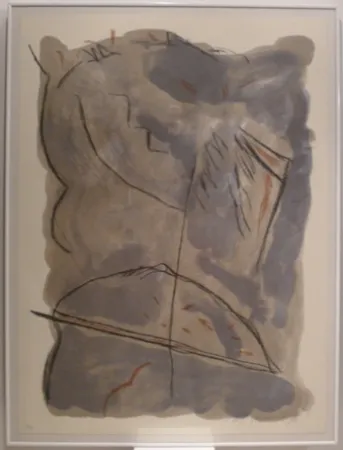 Litografia Ràfols Casamada - Sin Título