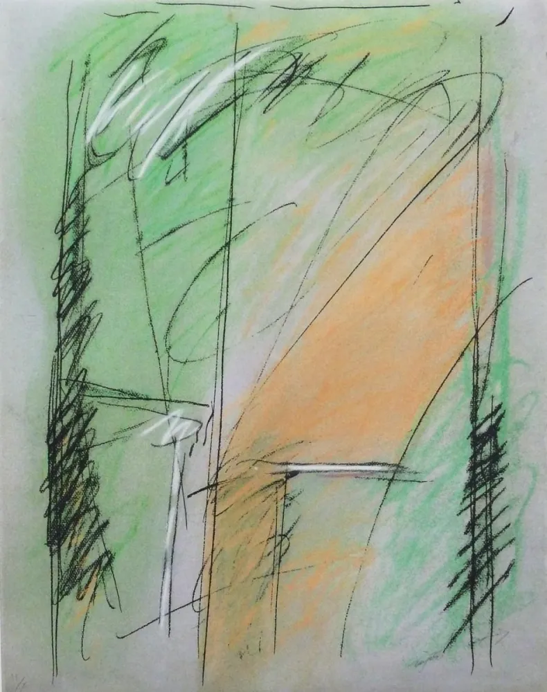 Gravura Ràfols Casamada - Verd