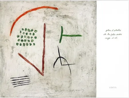 Gravura Ràfols Casamada - Vinya