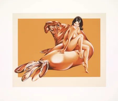 Litografia Ramos - Elephant Seal