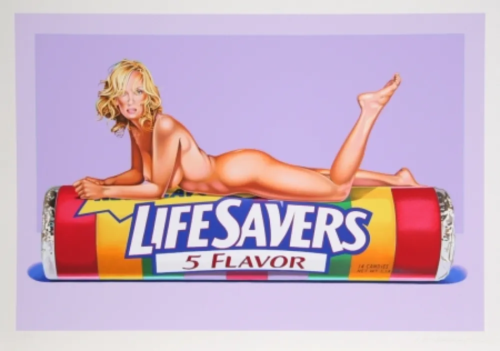 Litografia Ramos - Five Flavor Funny (Uma Thurman)