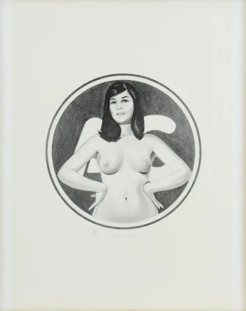 Litografia Ramos - Kvinna