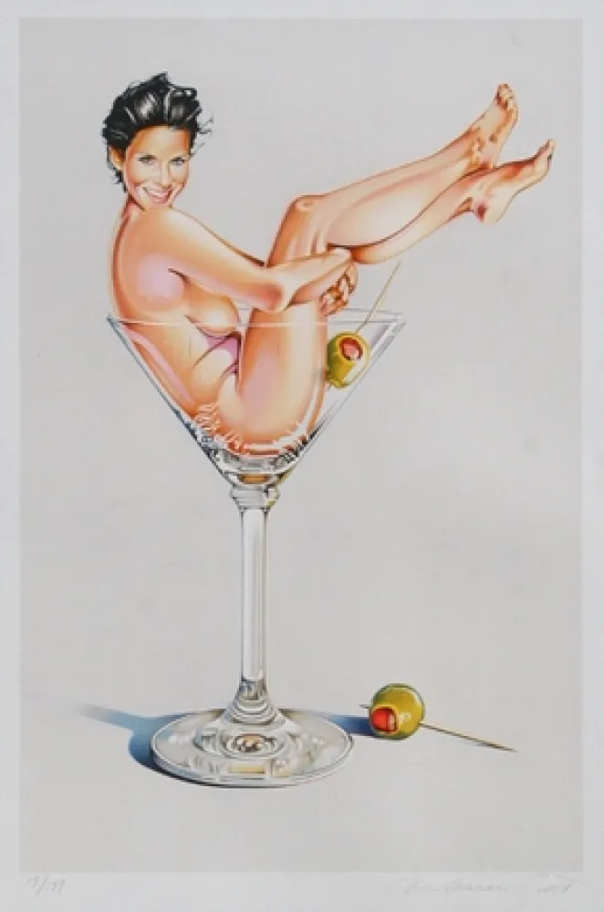 Litografia Ramos - Miss Martini II