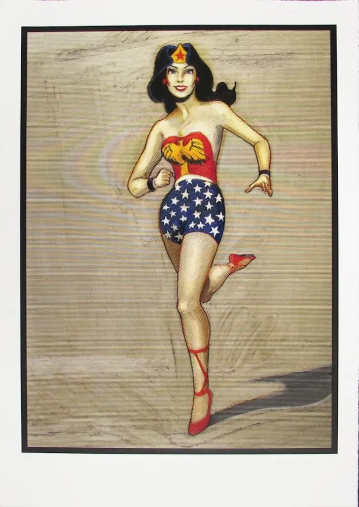 Xilogravura Ramos - Wonder Woman