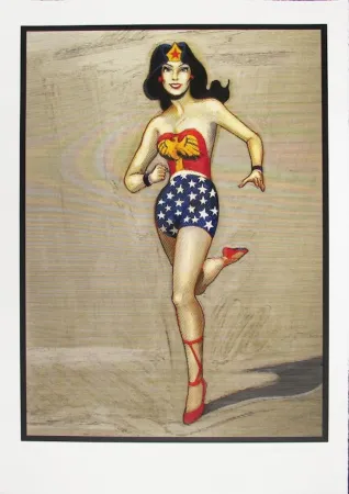 Xilogravura Ramos - Wonder Woman