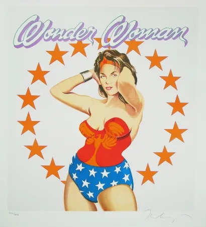 Litografia Ramos - Wonder woman