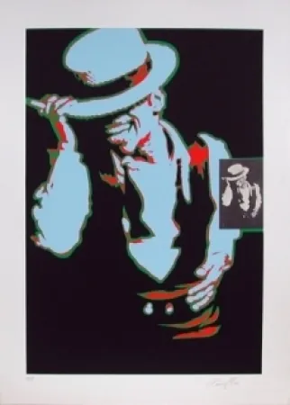 Litografia Rancillac - SAMMY DAVIES