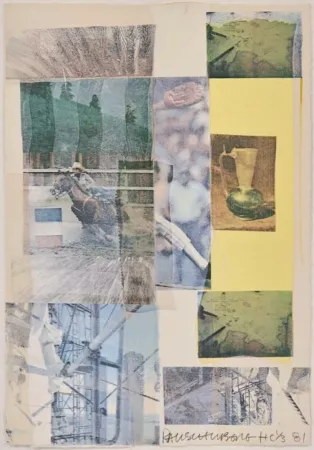 Serigrafia Rauschenberg - Arcanum IV