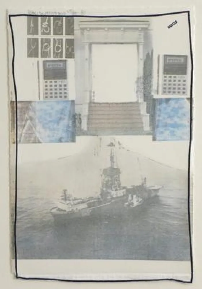 Serigrafia Rauschenberg - Arcanum VII