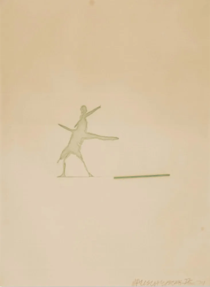 Múltiplo Rauschenberg - Cunningham Relief (from the Merce Cunningham portfolio)