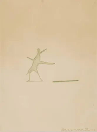 Múltiplo Rauschenberg - Cunningham Relief (from the Merce Cunningham portfolio)