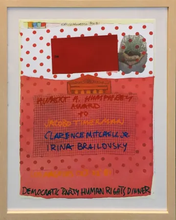 Litografia Rauschenberg - DEMOCRATIC PARTY HUMAN RIGHTS DINNER