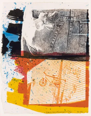 Litografia Rauschenberg - Fest