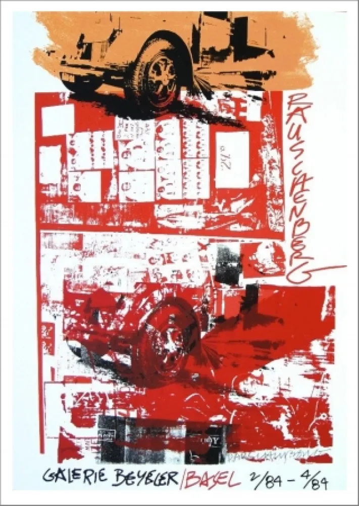 Serigrafia Rauschenberg - Galerie Beyeler