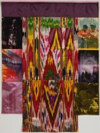 Sem Técnica Rauschenberg - Samarkand Stitches III 
