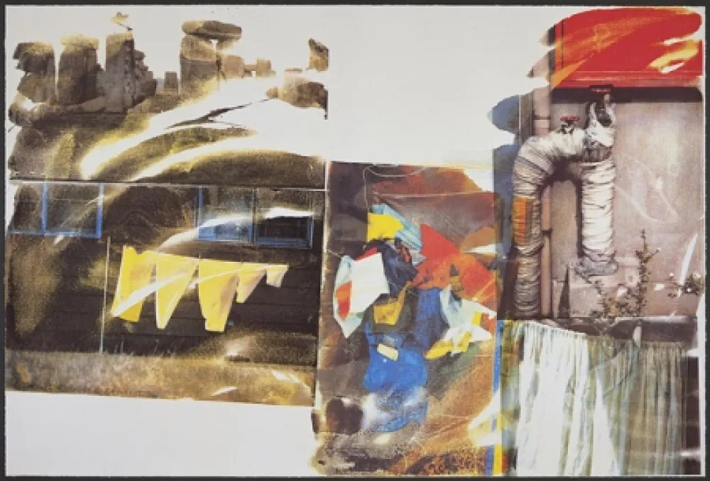 Serigrafia Rauschenberg - Source, from Speculations