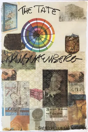 Litografia Rauschenberg - The Tate (Signed)