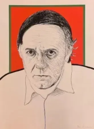 Serigrafia Raveel - Autoportrait
