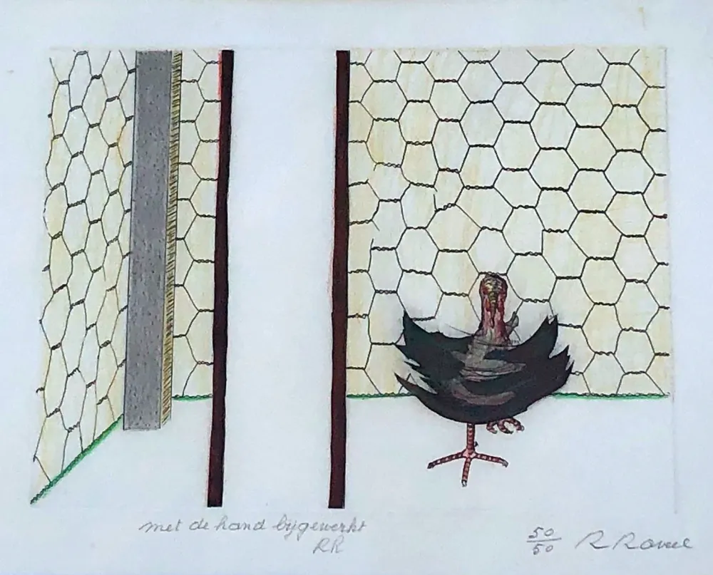 Gravura Raveel - Gekooid maar niet onderworpen