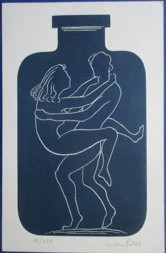 Água-Tinta Ray - Bon Soir, Man Ray