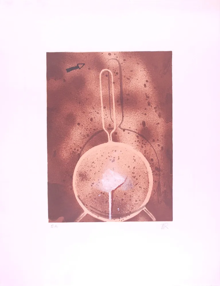 Litografia Ray - Bonjour Max Ernst