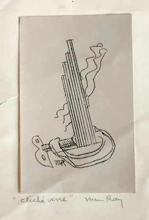 Gravura Ray - Carte de Veux-Cliché verre