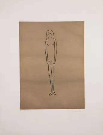 Água-Tinta Ray - Man Ray (1890–1976) - Anatoms without Rime or Reason for Every Season - Aquatint and soft ground on paper - 1970