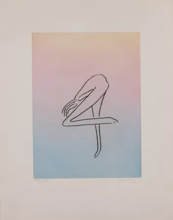 Água-Tinta Ray - Man Ray (1890–1976) - Anatoms without Rime or Reason for Every Season - Aquatint and soft ground on paper - 1970