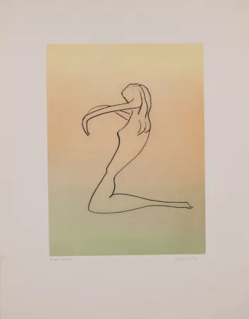 Água-Tinta Ray - Man Ray (1890–1976) - Anatoms without Rime or Reason for Every Season - Aquatint and soft ground on paper - 1970