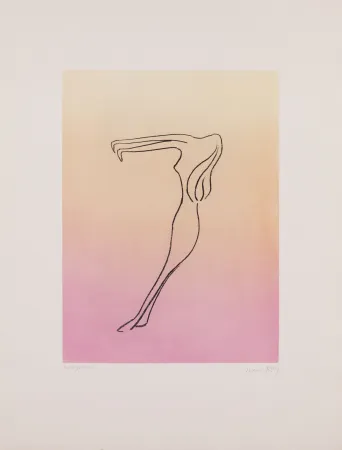 Água-Tinta Ray - Man Ray (1890–1976) - Anatoms without Rime or Reason for Every Season - Aquatint and soft ground on paper - 1970