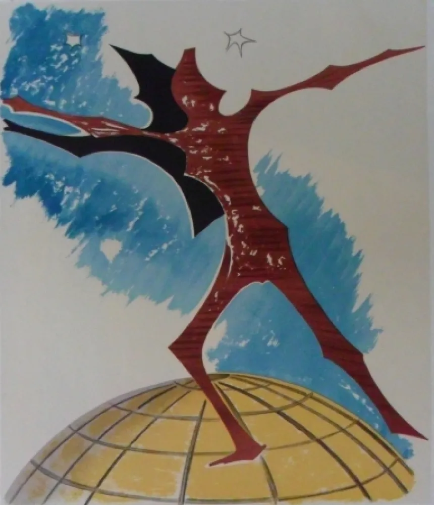 Litografia Ray - Rebus