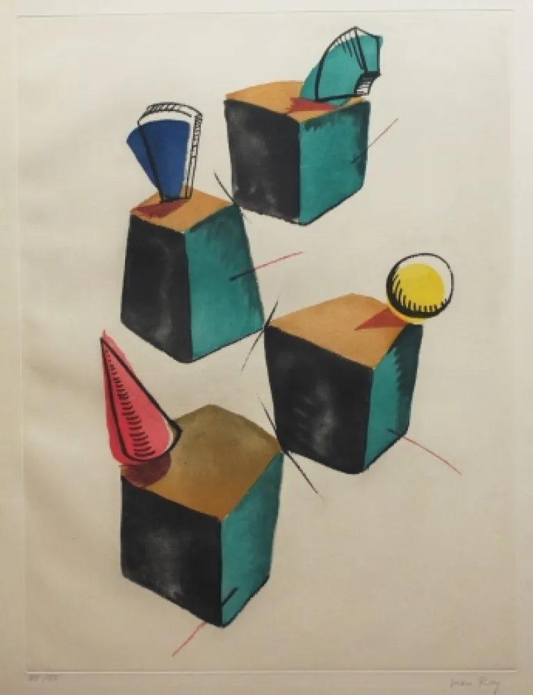 Água-Forte E Água-Tinta Ray - Transfiguration d'un cactus