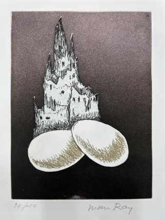 Água-Forte E Água-Tinta Ray - Une cathédrale , from the series “Electro-Magie